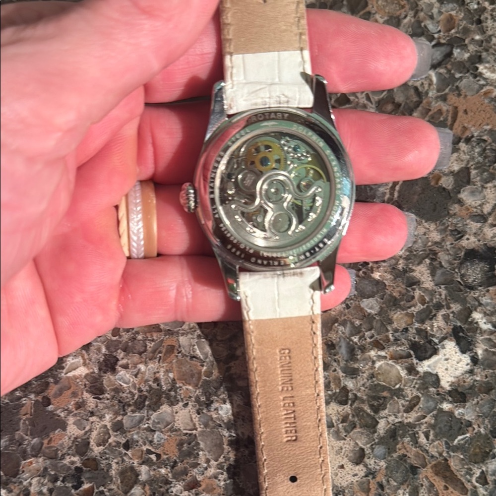 Rotary Watches Silver Blue Dial self winding - Picture 2 of 5